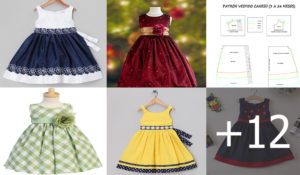 Aprende hacer vestidos para niñas con patrones