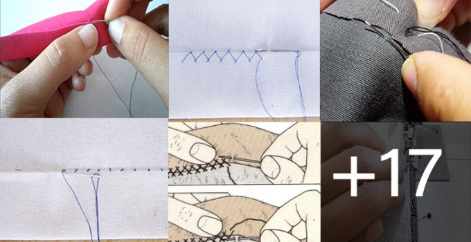 APRENDE HACER DOBLADILLO INVISIBLE A MANO PASO A PASO HACER DOBLADILLO INVISIBLE A MANO