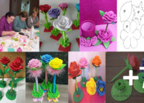 Curso de manualidades: Aprende hacer flor de fomy con lapicero Curso de manualidades: Aprende hacer flor de fomy con lapicero