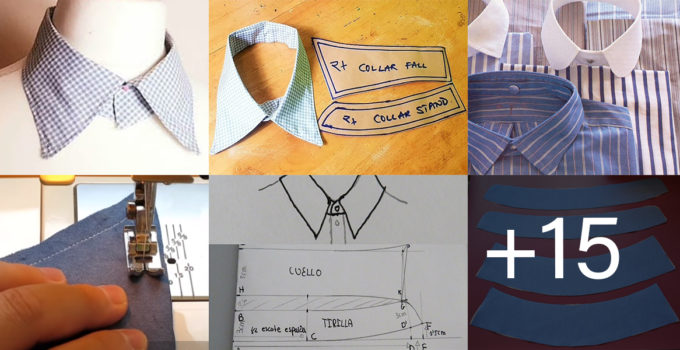 APRENDE COMO HACER CUELLO DE CAMISA CON PATRONES 1 Hacer Cuello De Camisa Con Patrones