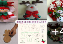 APRENDE HACER CORONAS DE FIELTRO NAVIDEÑAS CON MOLDE PASO A PASO APRENDE HACER CORONAS DE FIELTRO NAVIDEÑAS CON MOLDE PASO A PASO