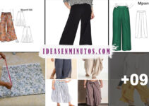 Aprende como hacer pantalones palazzo envolvente con patrones Aprende como hacer pantalones palazzo envolvente con patrones