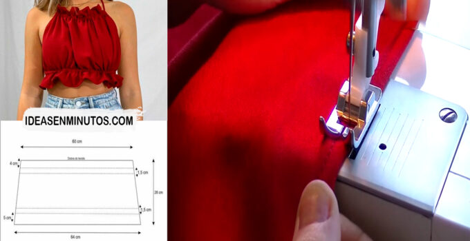 Crear un crop top con patrón
