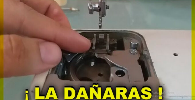 Truco para reparar la máquinas de coser correctamente