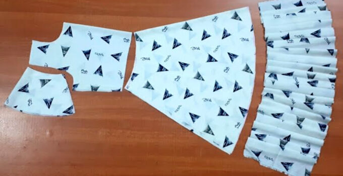 Truco de vestido sacado de libro de costura Truco de vestido sacado de libro de costura