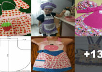 Cómo crear un delantal para niñas con patrón Cómo crear un delantal para niñas con patrón
