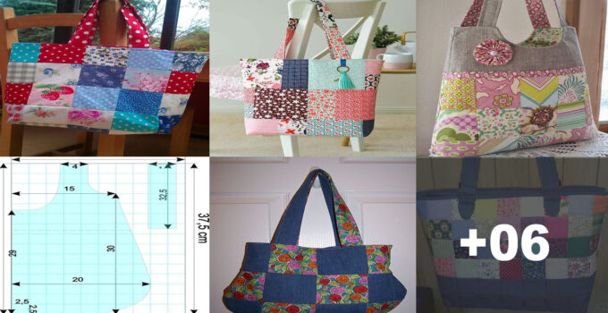 Curso De como hacer bolso con retazos de tela con patron Curso De como hacer bolso con retazos de tela con patron