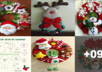 Curso De Cómo Hacer Coronas De Fieltro Navideñas Con Molde Curso De Cómo Hacer Coronas De Fieltro Navideñas Con Molde