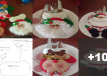 Curso de Cómo Hacer Porta Cubiertos Navideños con Moldes Curso de Cómo Hacer Porta Cubiertos Navideños con Moldes