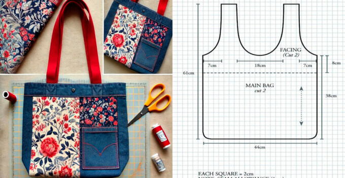 Cómo Hacer Carteras Jeans con Patrón Paso a Paso